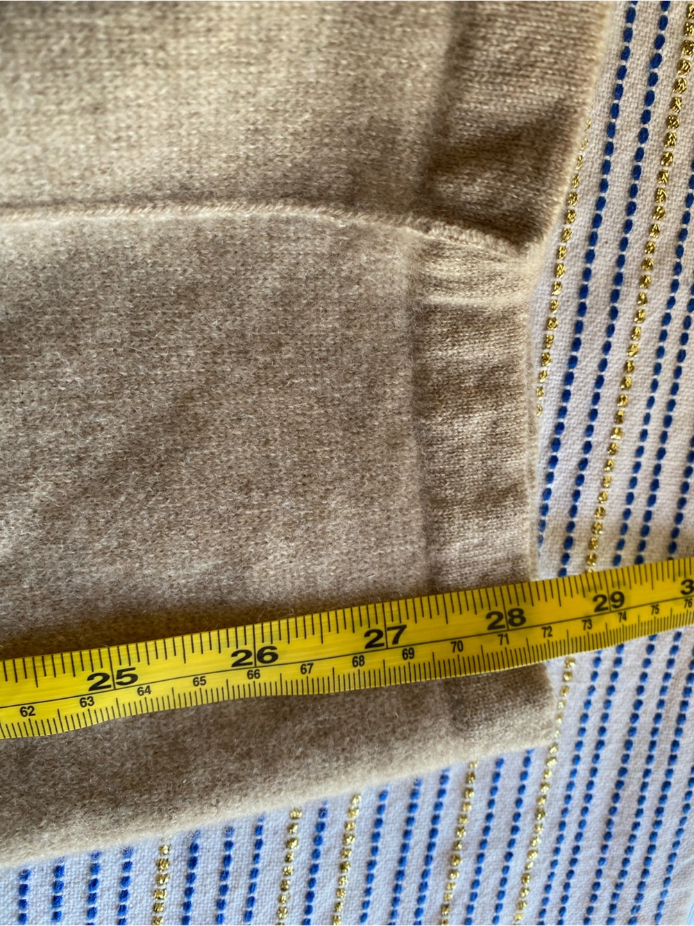 Lilysilk Fluid 100% Cashmere Sweatpants Light Brown Drawstring Sz Small - Picture 16 of 16